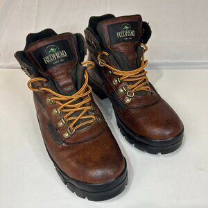 Redhead Hiking Boots Leather Gore-Tex Vibram Soles Waterproof Size 9.5 M